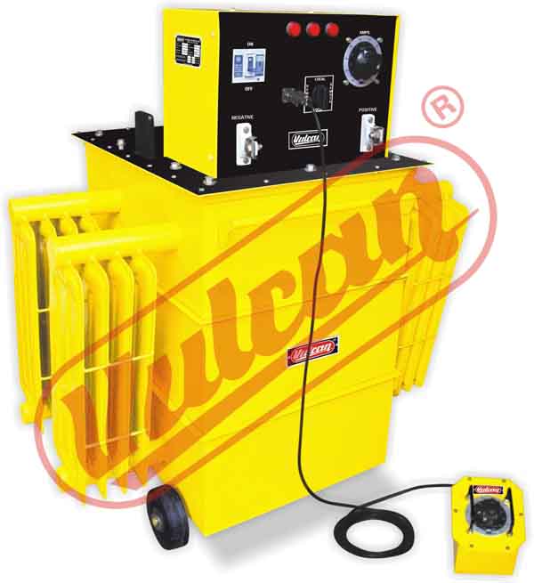VULCAN Diode Type Welding Rectifiers Oil cooled, Smooth and Step less output welding current control...